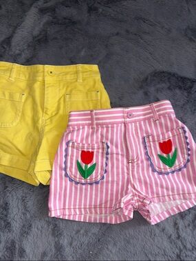 Bundle of 2 Mini Boden Size 9 Shorts